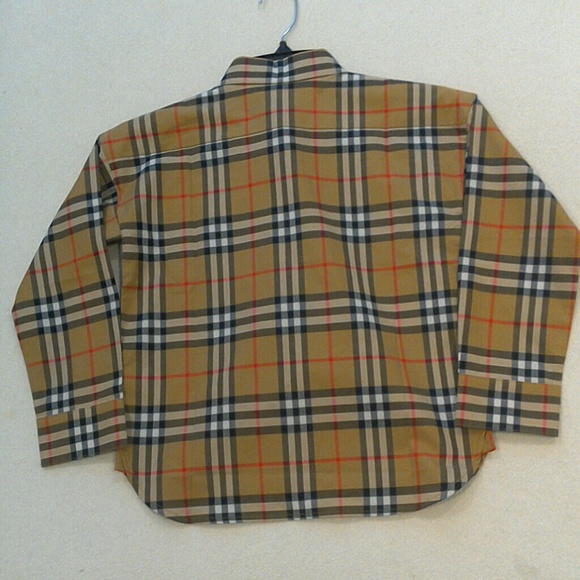 New Burberry Sasha Check Shirt - Picture 3 of 4